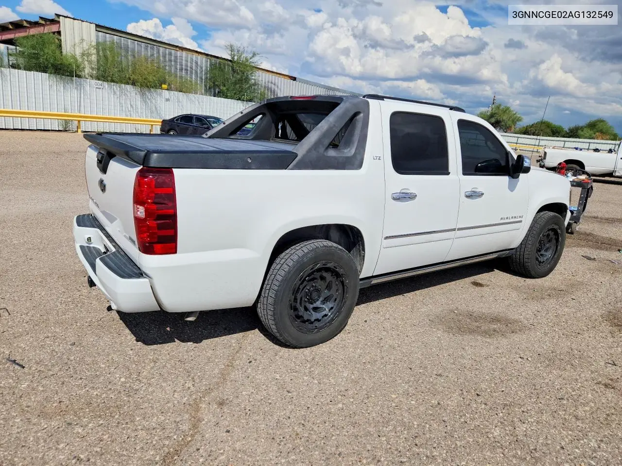 2010 CHEVROLET AVALANCHE VIN 3GNNCGE02AG132549 — фото 3