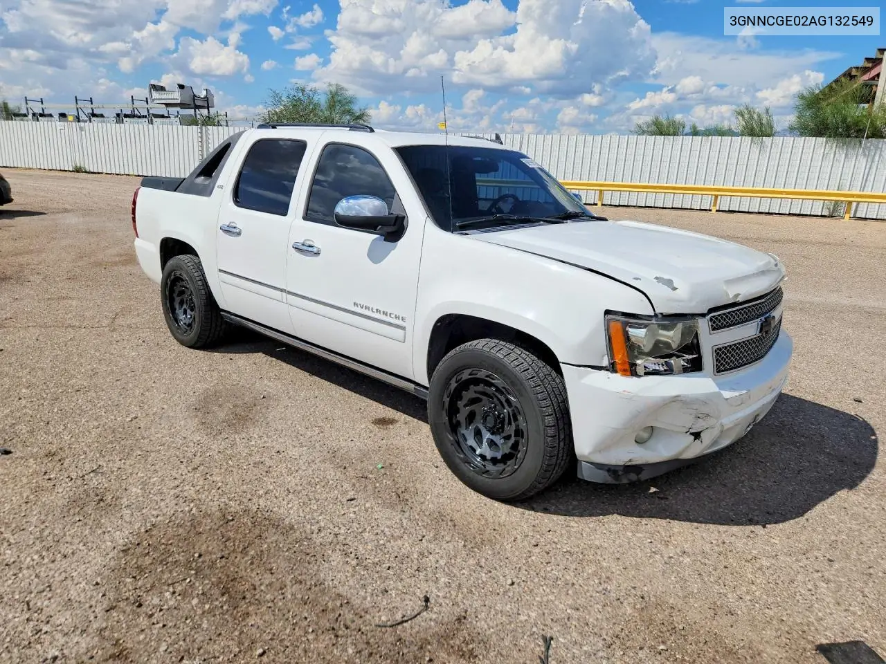 2010 CHEVROLET AVALANCHE VIN 3GNNCGE02AG132549 — фото 4