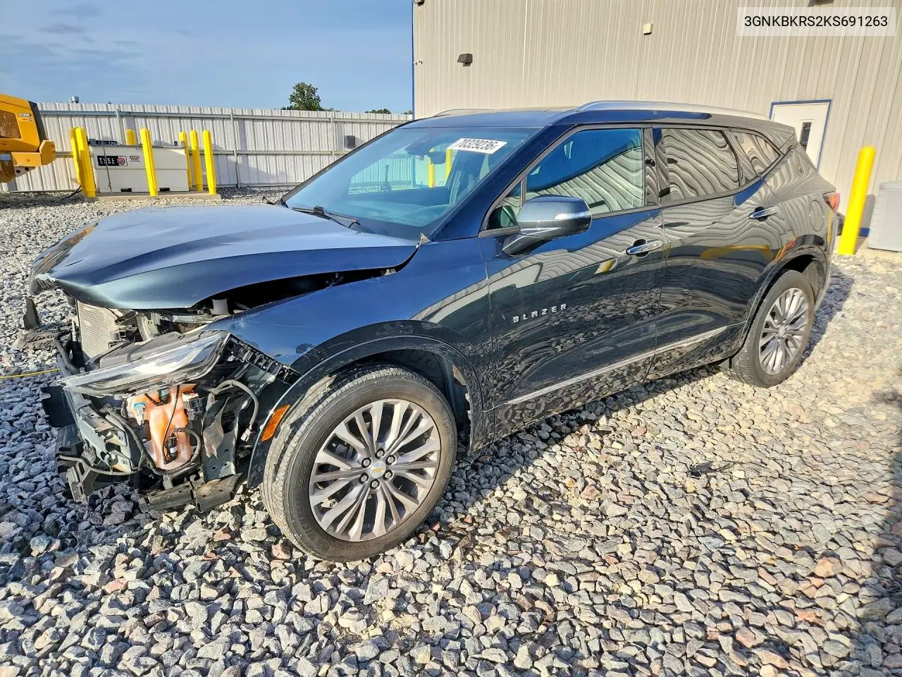 CHEVROLET BLAZER 2019, VIN 3GNKBKRS2KS691263
