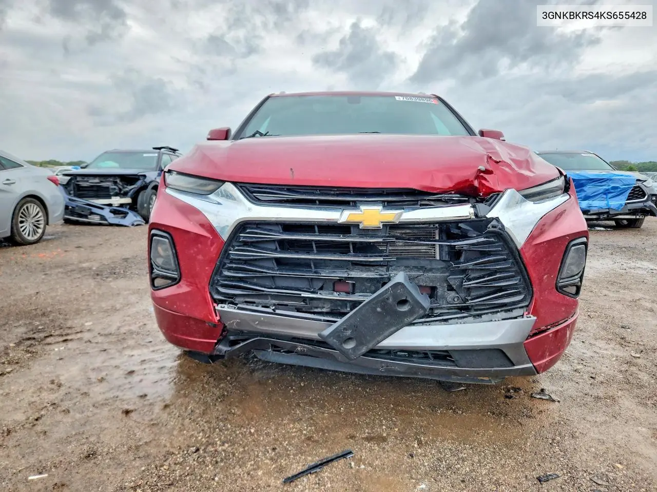 2019 CHEVROLET BLAZER VIN 3GNKBKRS4KS655428 — фото 5
