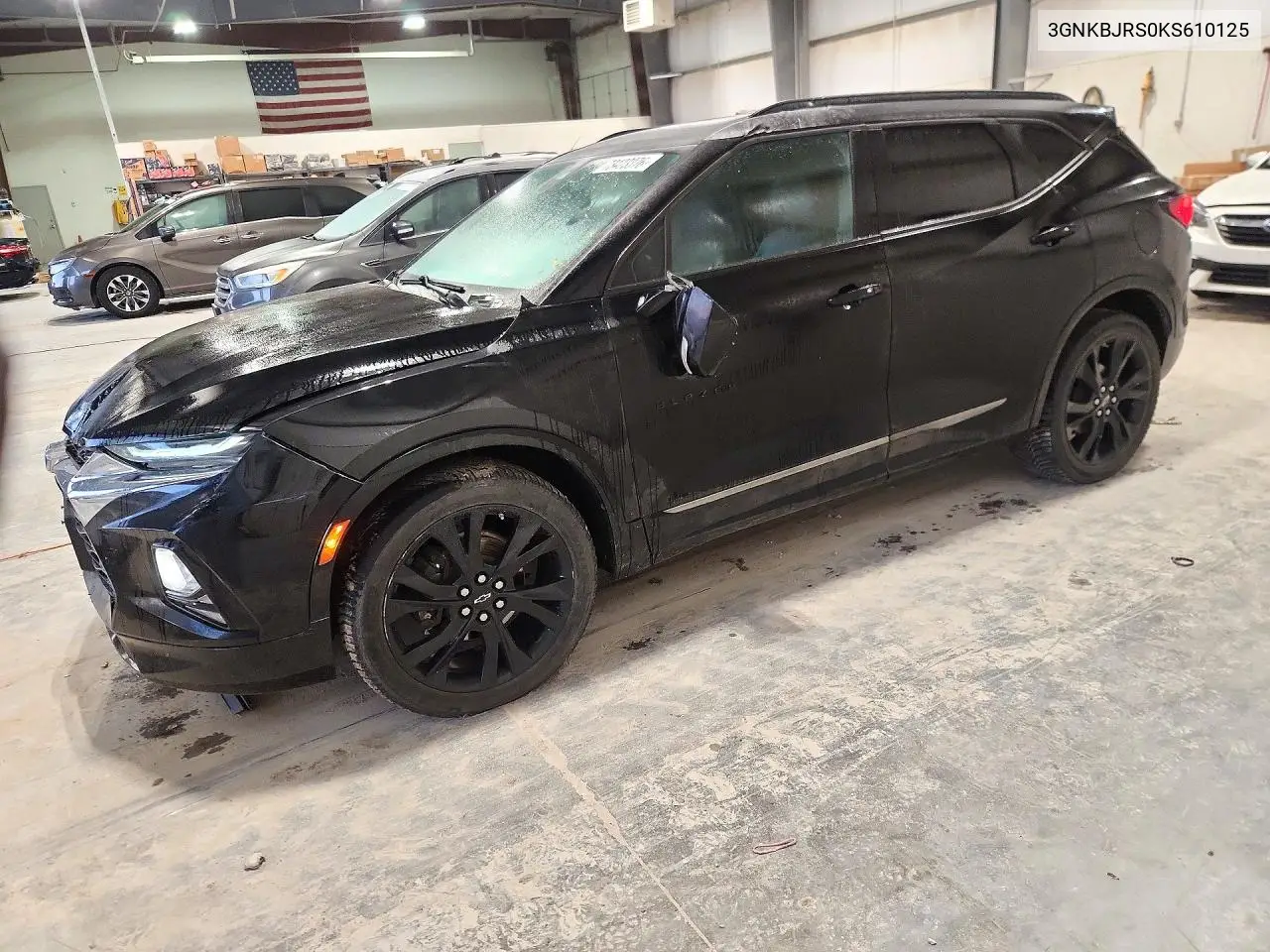CHEVROLET BLAZER 2019, VIN 3GNKBJRS0KS610125