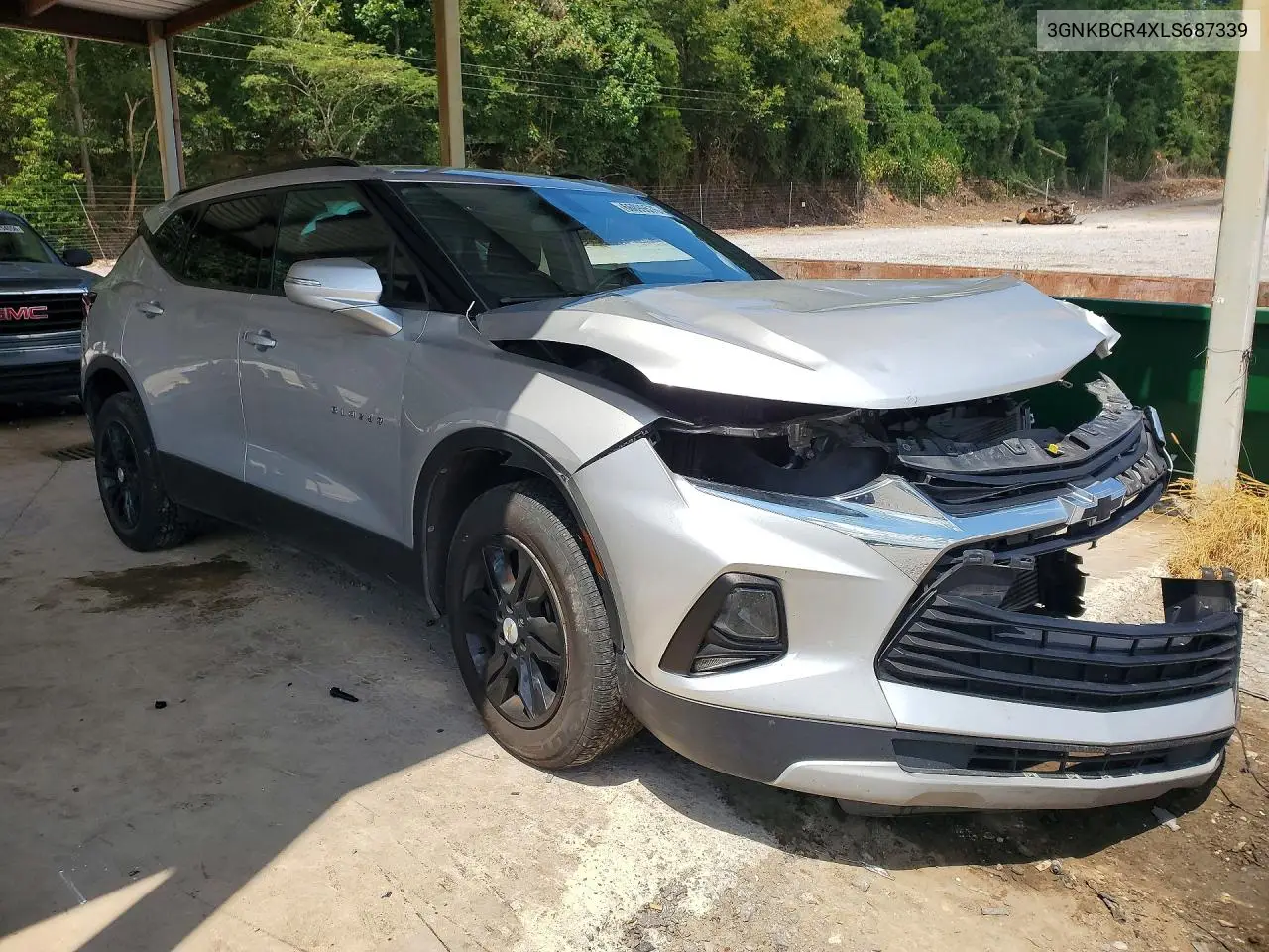 2020 CHEVROLET BLAZER VIN 3GNKBCR4XLS687339 — фото 4