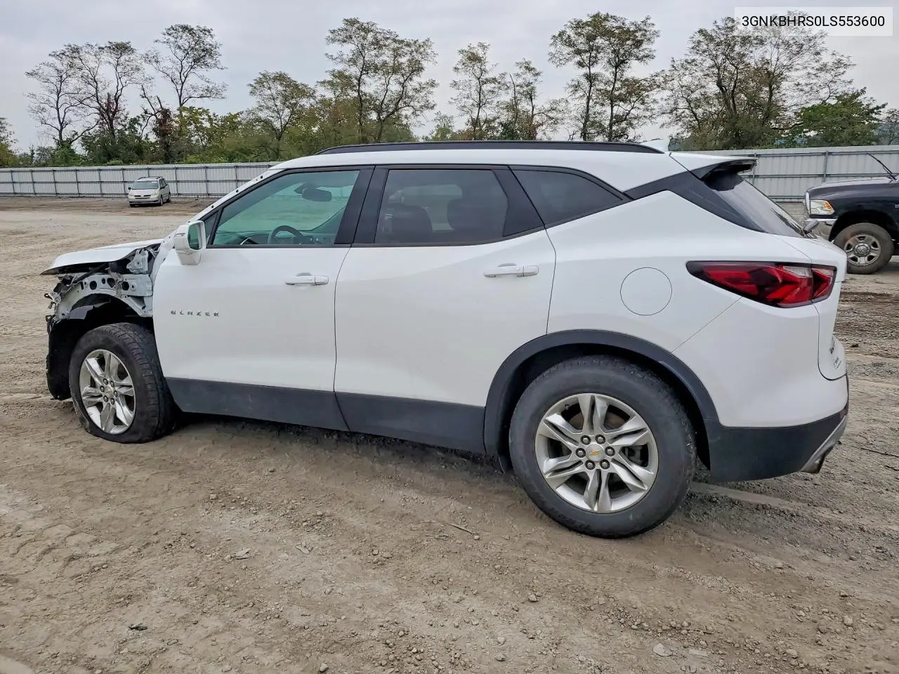 2020 CHEVROLET BLAZER VIN 3GNKBHRS0LS553600 — фото 2