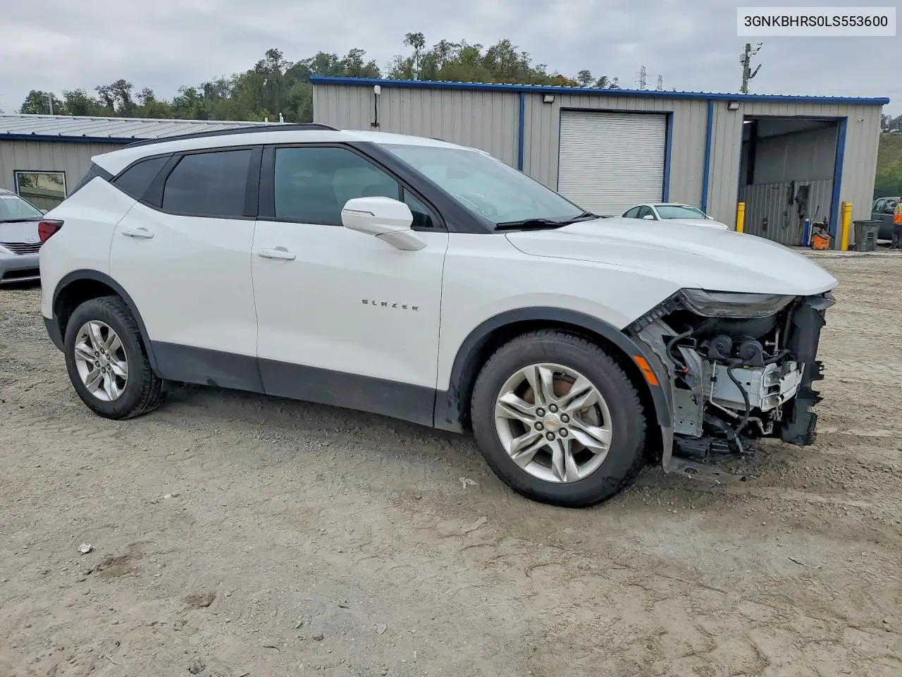 2020 CHEVROLET BLAZER VIN 3GNKBHRS0LS553600 — фото 4