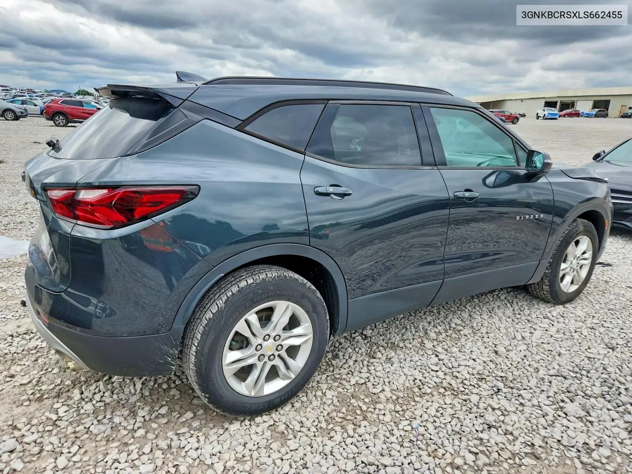 2020 CHEVROLET BLAZER VIN 3GNKBCRSXLS662455 — фото 3