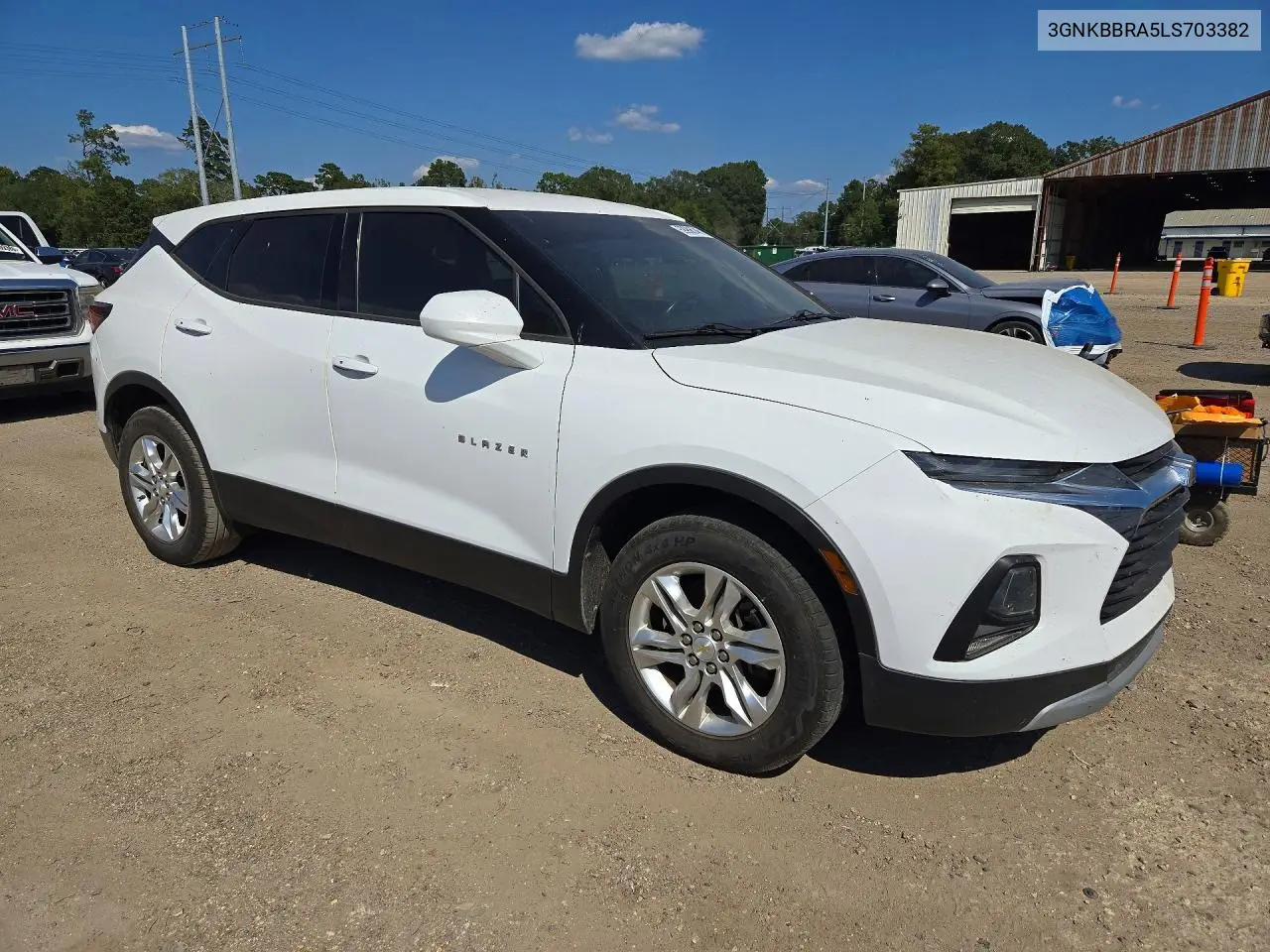 2020 CHEVROLET BLAZER VIN 3GNKBBRA5LS703382 — фото 4
