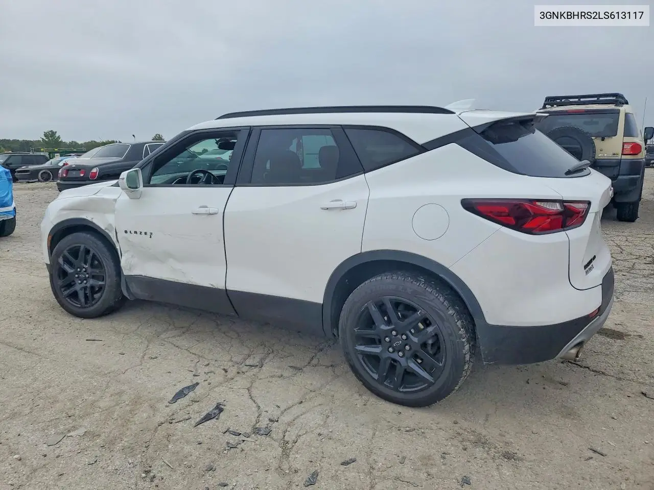 2020 CHEVROLET BLAZER VIN 3GNKBHRS2LS613117 — фото 2
