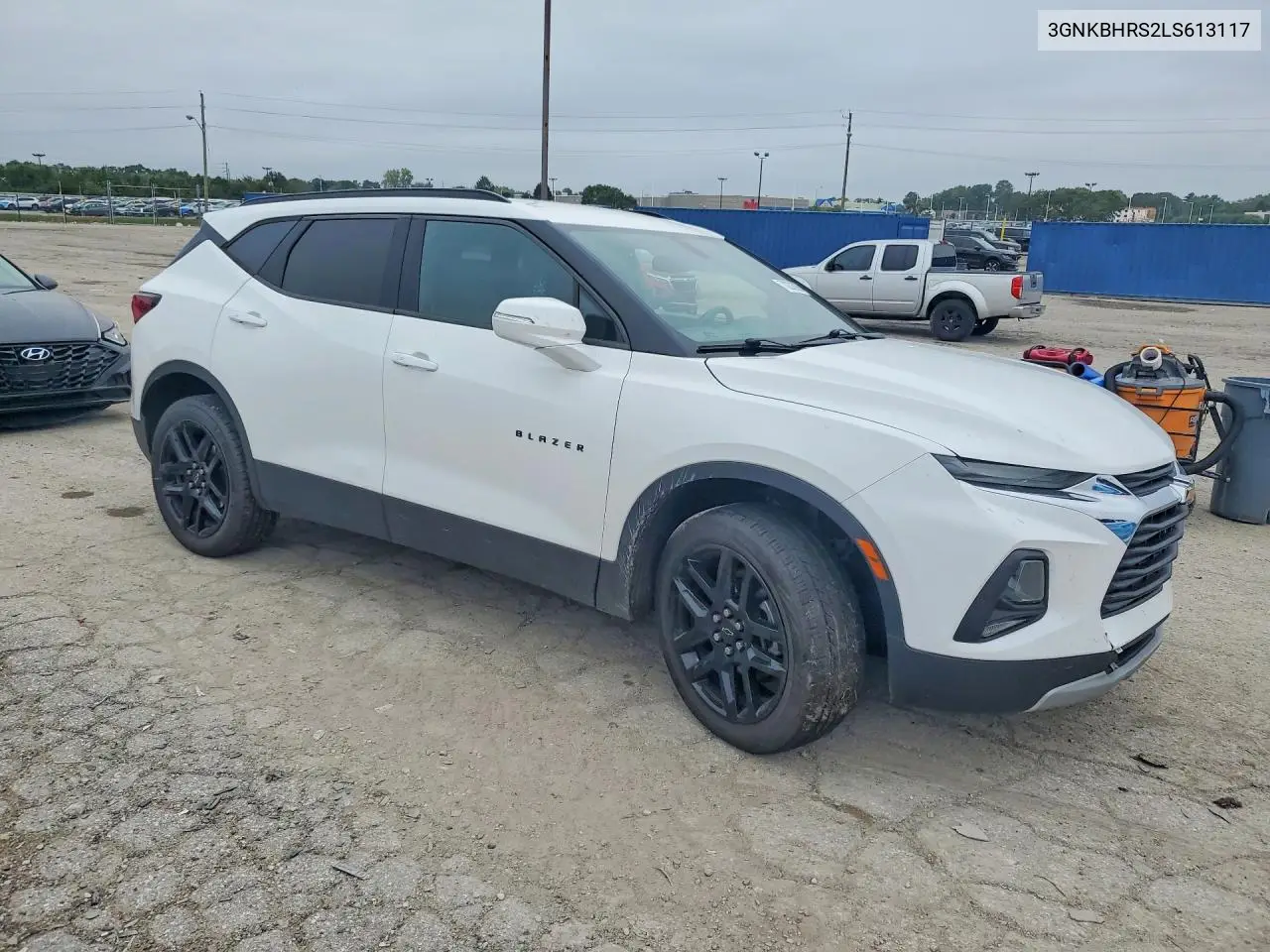 2020 CHEVROLET BLAZER VIN 3GNKBHRS2LS613117 — фото 4