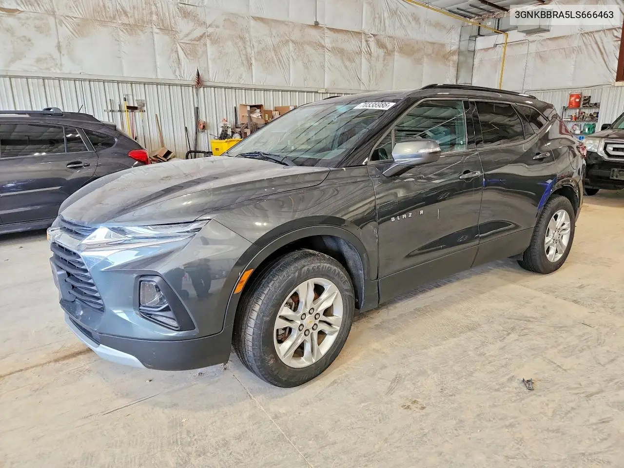 CHEVROLET BLAZER 2020, VIN 3GNKBBRA5LS666463
