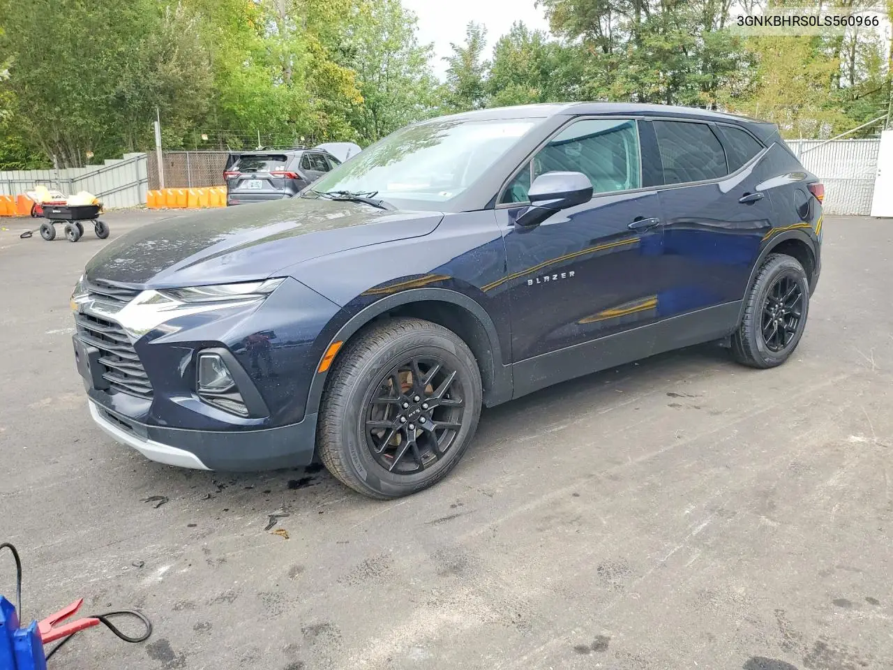 CHEVROLET BLAZER 2020, VIN 3GNKBHRS0LS560966