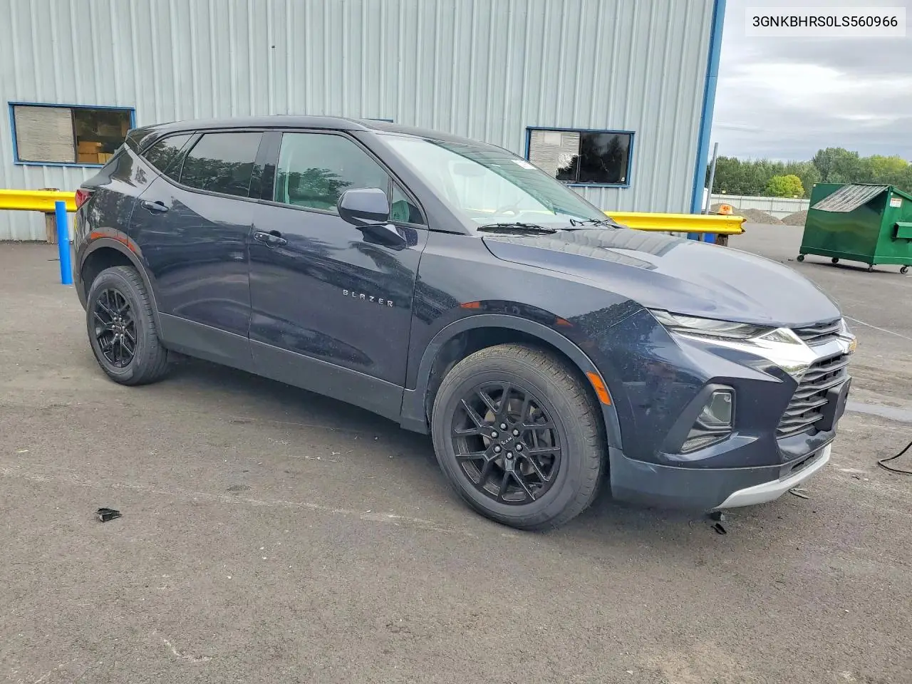 2020 CHEVROLET BLAZER VIN 3GNKBHRS0LS560966 — фото 4