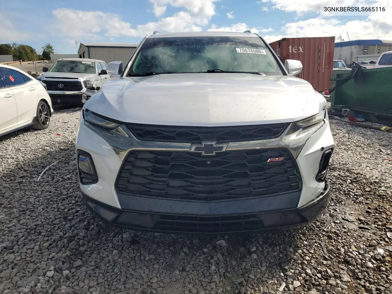 2020 CHEVROLET BLAZER VIN 3GNKBERS9LS665116 — фото 5