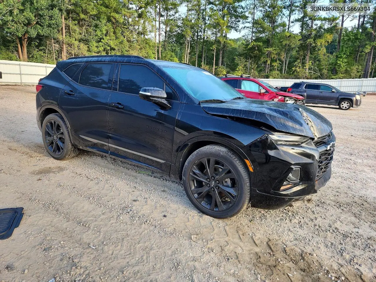 2020 CHEVROLET BLAZER VIN 3GNKBKRSXLS669304 — фото 4