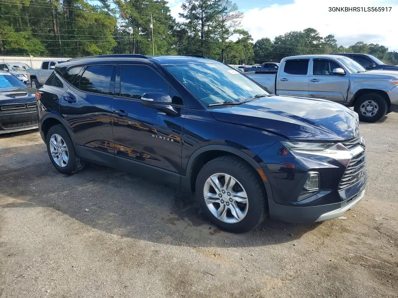 2020 CHEVROLET BLAZER VIN 3GNKBHRS1LS565917 — фото 4