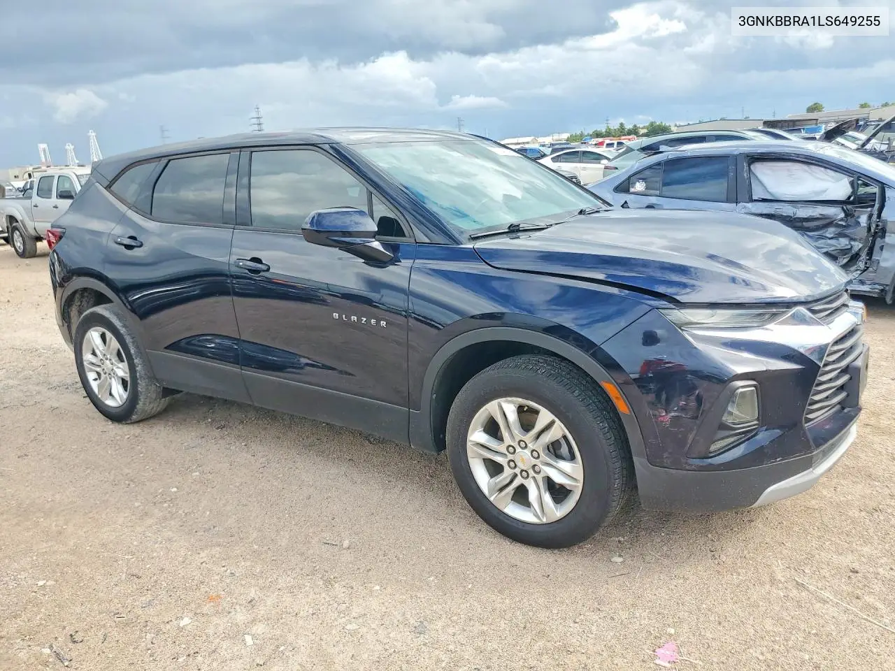 2020 CHEVROLET BLAZER VIN 3GNKBBRA1LS649255 — фото 4