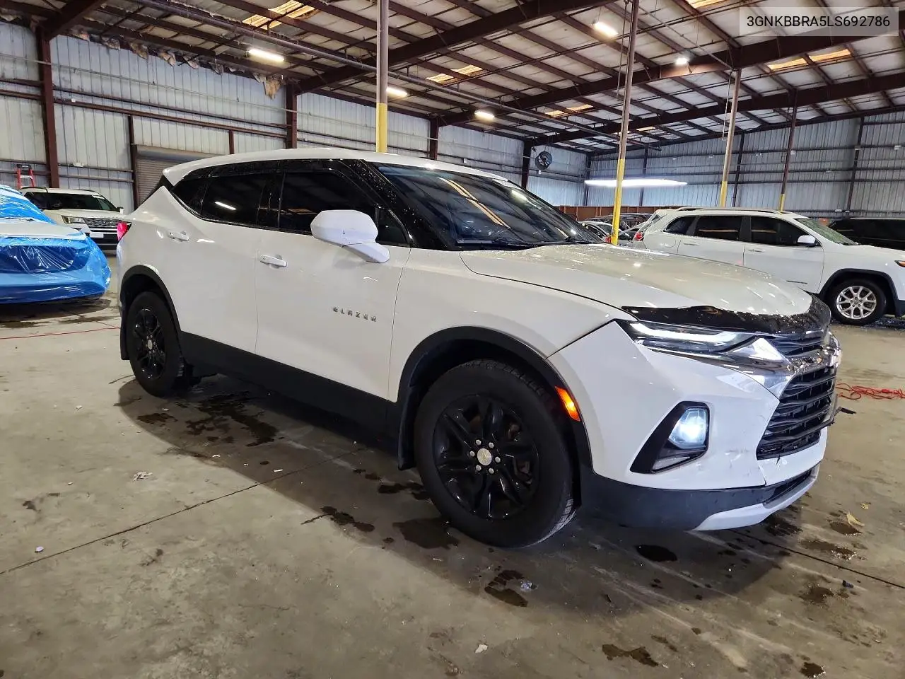 2020 CHEVROLET BLAZER VIN 3GNKBBRA5LS692786 — фото 4