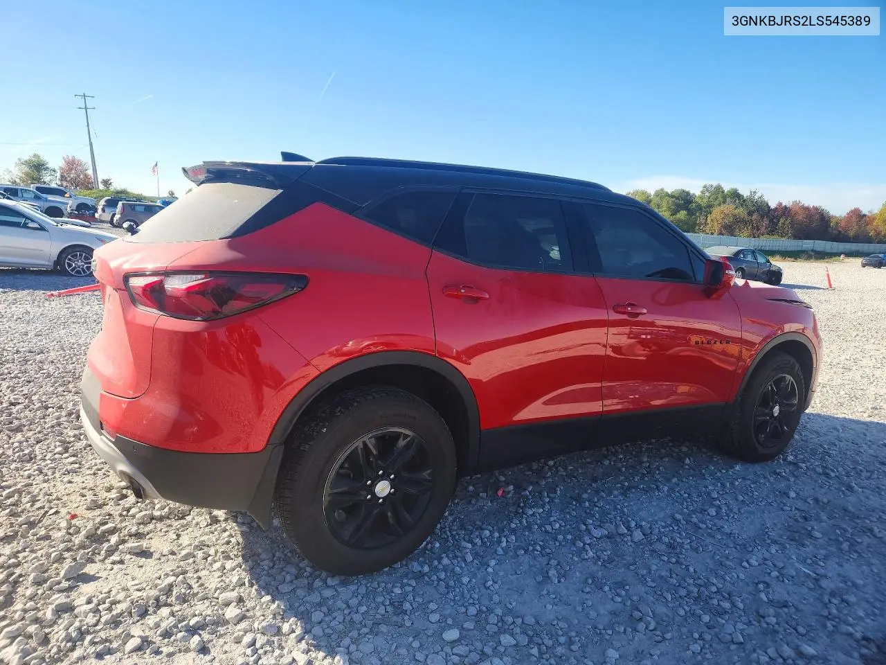 2020 CHEVROLET BLAZER VIN 3GNKBJRS2LS545389 — фото 3