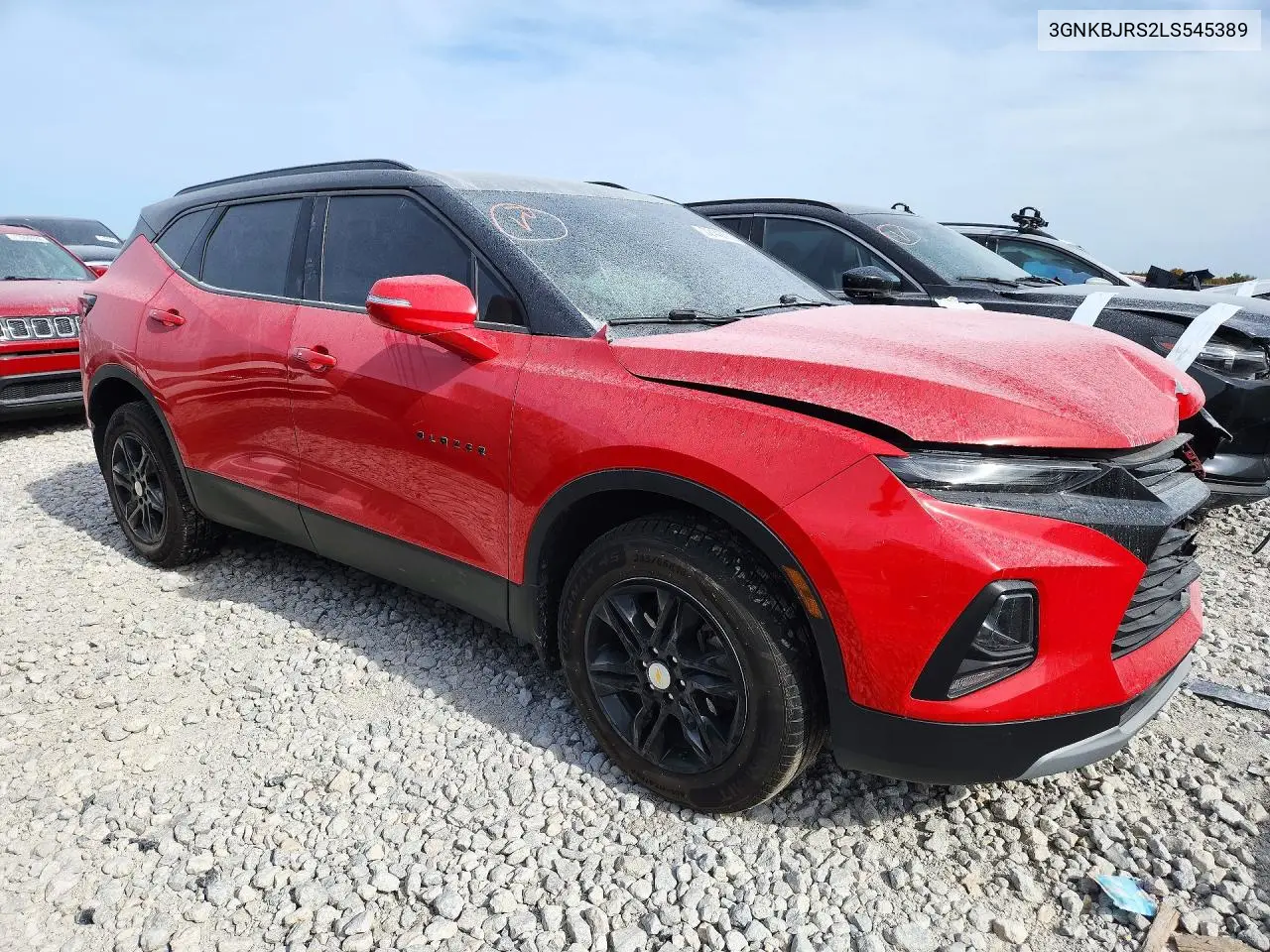 2020 CHEVROLET BLAZER VIN 3GNKBJRS2LS545389 — фото 4