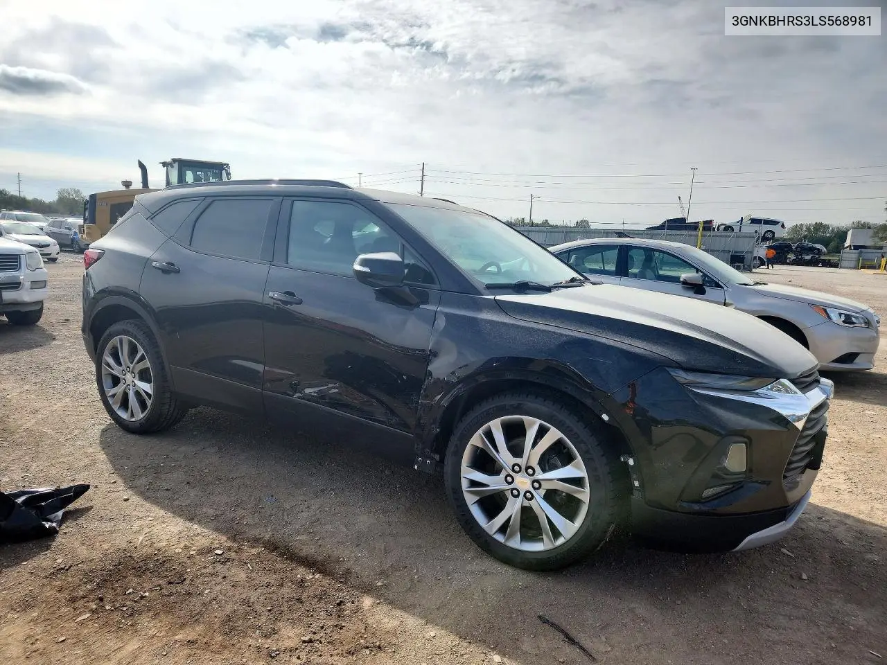 2020 CHEVROLET BLAZER VIN 3GNKBHRS3LS568981 — фото 4
