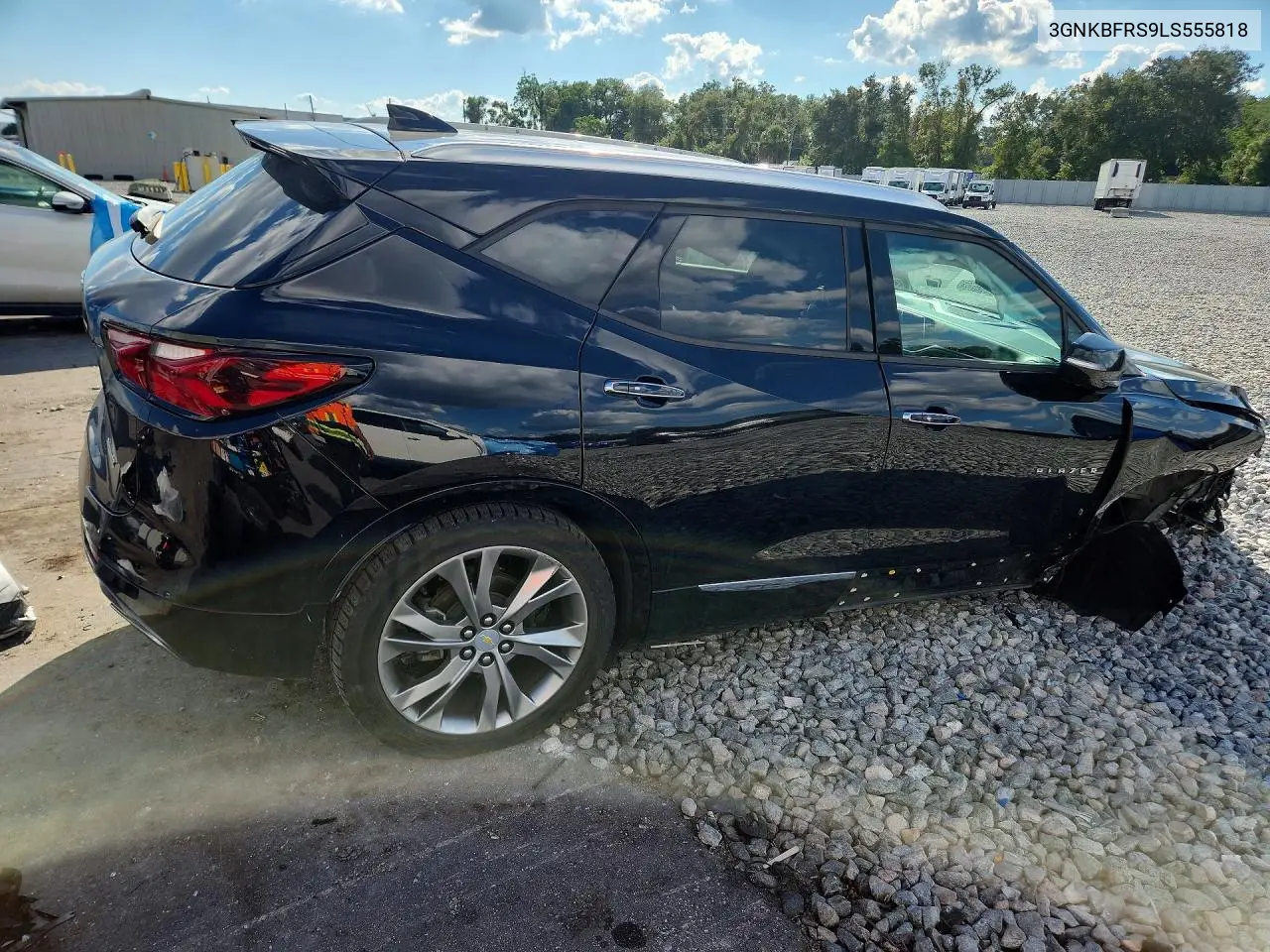 2020 CHEVROLET BLAZER VIN 3GNKBFRS9LS555818 — фото 3