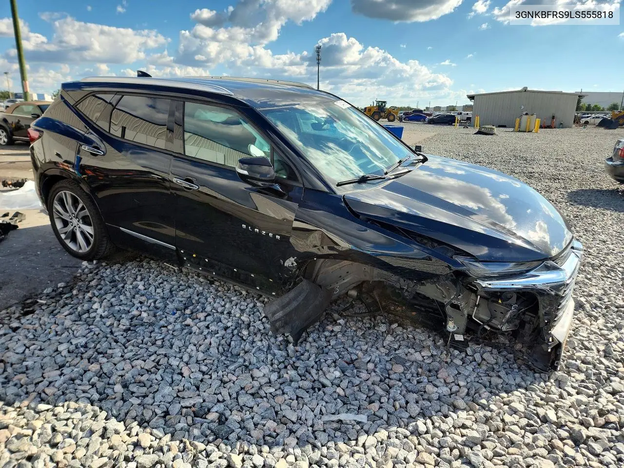2020 CHEVROLET BLAZER VIN 3GNKBFRS9LS555818 — фото 4
