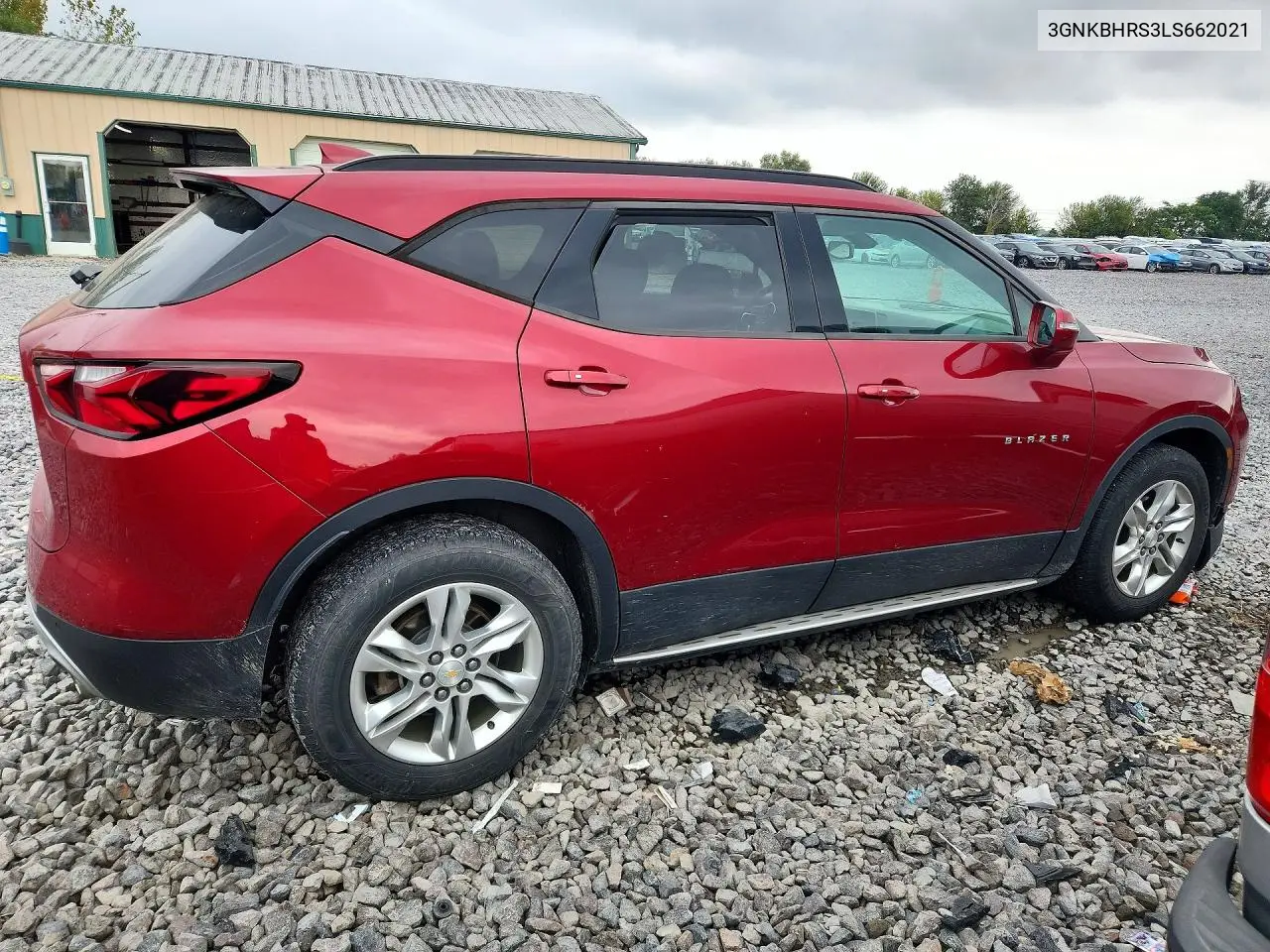 2020 CHEVROLET BLAZER VIN 3GNKBHRS3LS662021 — фото 3