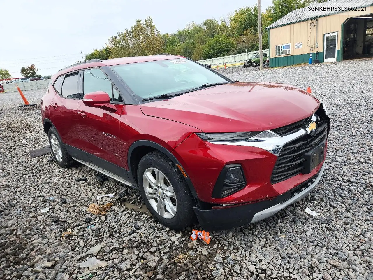 2020 CHEVROLET BLAZER VIN 3GNKBHRS3LS662021 — фото 4