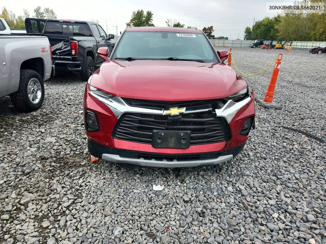 2020 CHEVROLET BLAZER VIN 3GNKBHRS3LS662021 — фото 5