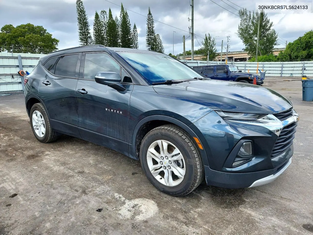 2020 CHEVROLET BLAZER VIN 3GNKBCRS7LS624133 — фото 4