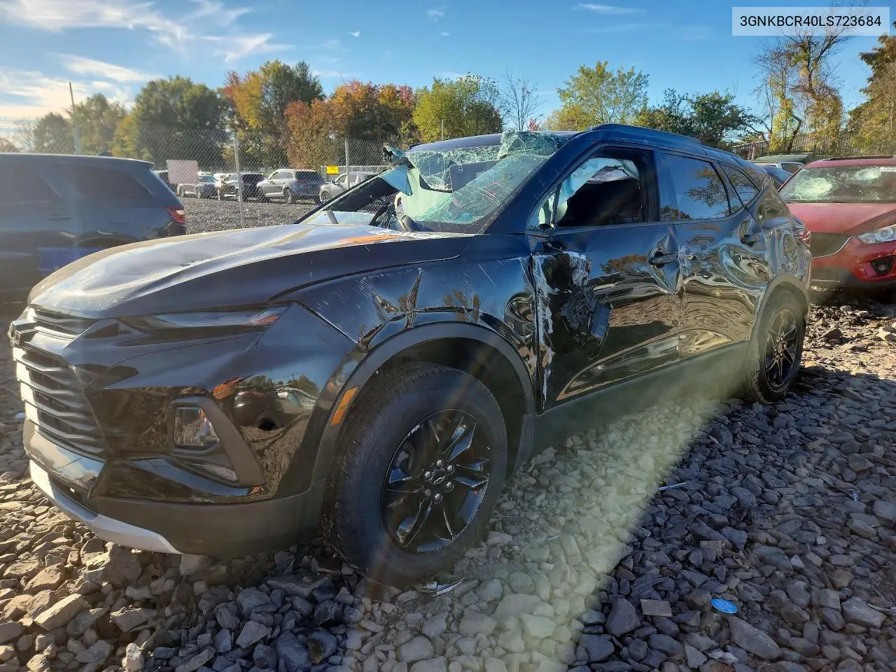 CHEVROLET BLAZER 2020, VIN 3GNKBCR40LS723684