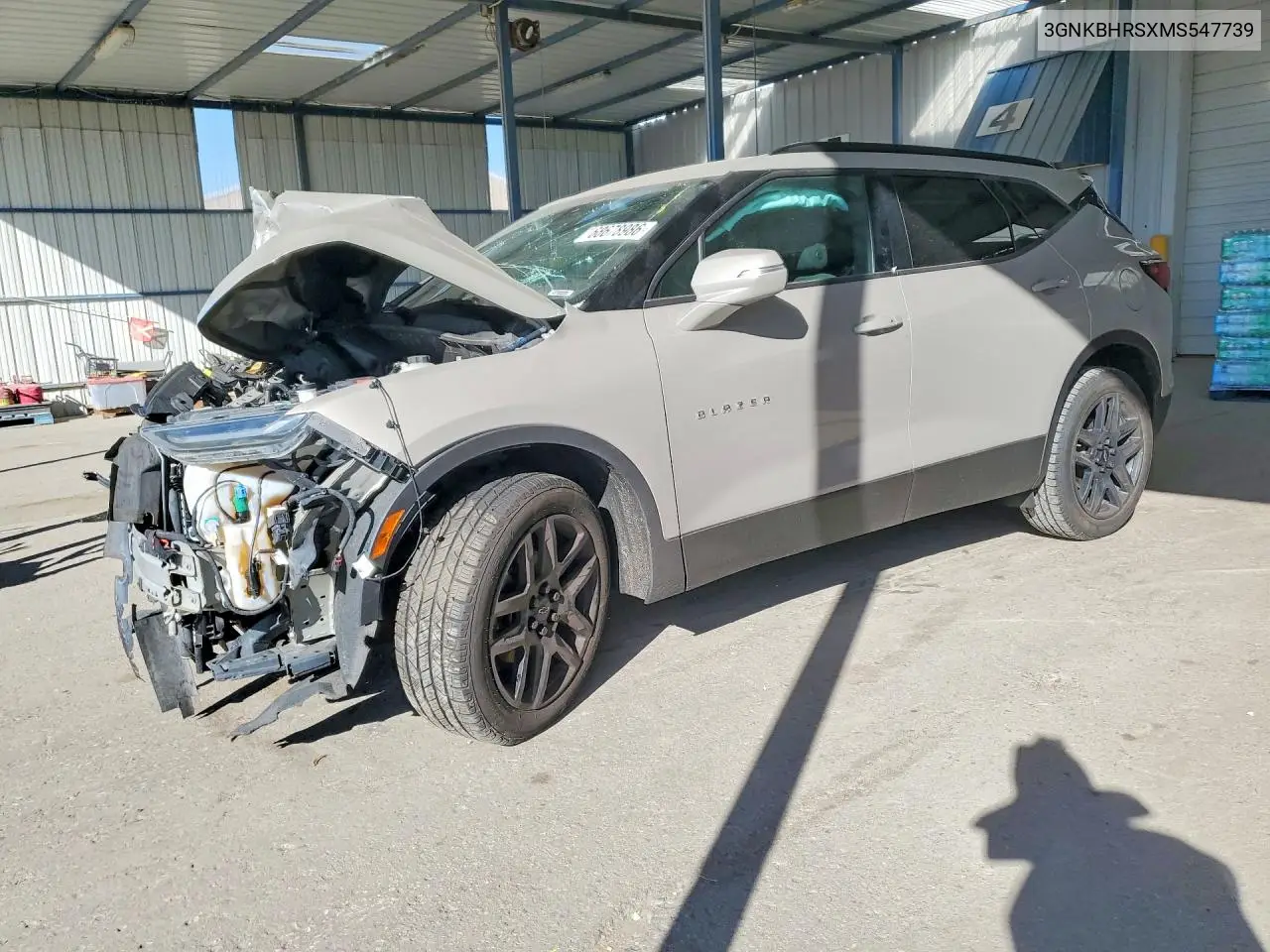 CHEVROLET BLAZER 2021, VIN 3GNKBHRSXMS547739