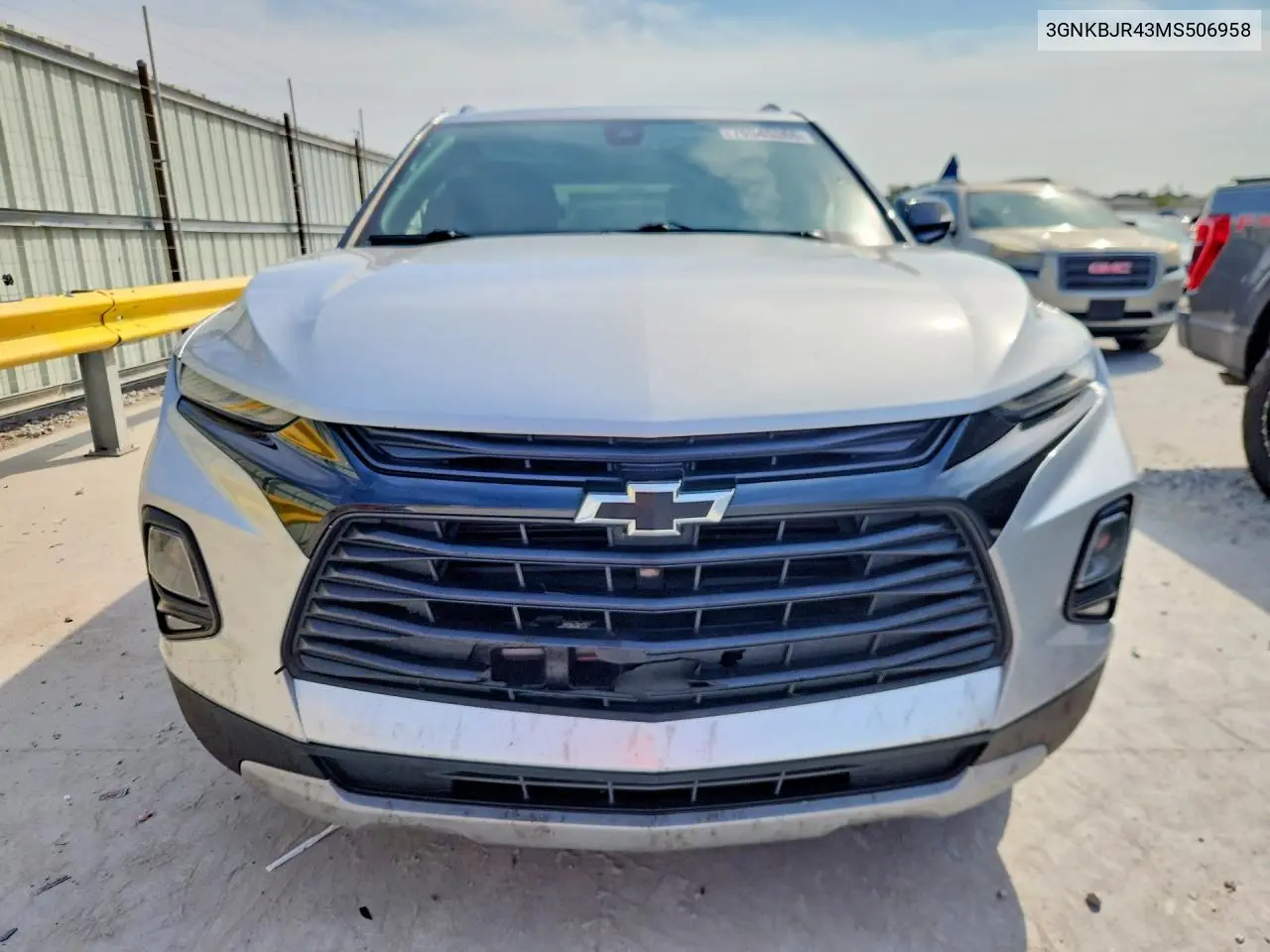 2021 CHEVROLET BLAZER VIN 3GNKBJR43MS506958 — фото 5