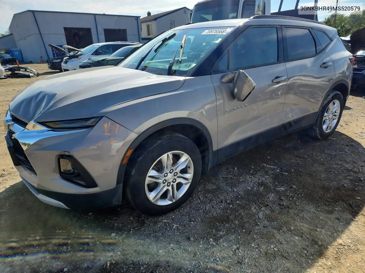CHEVROLET BLAZER 2021, VIN 3GNKBHR49MS520579