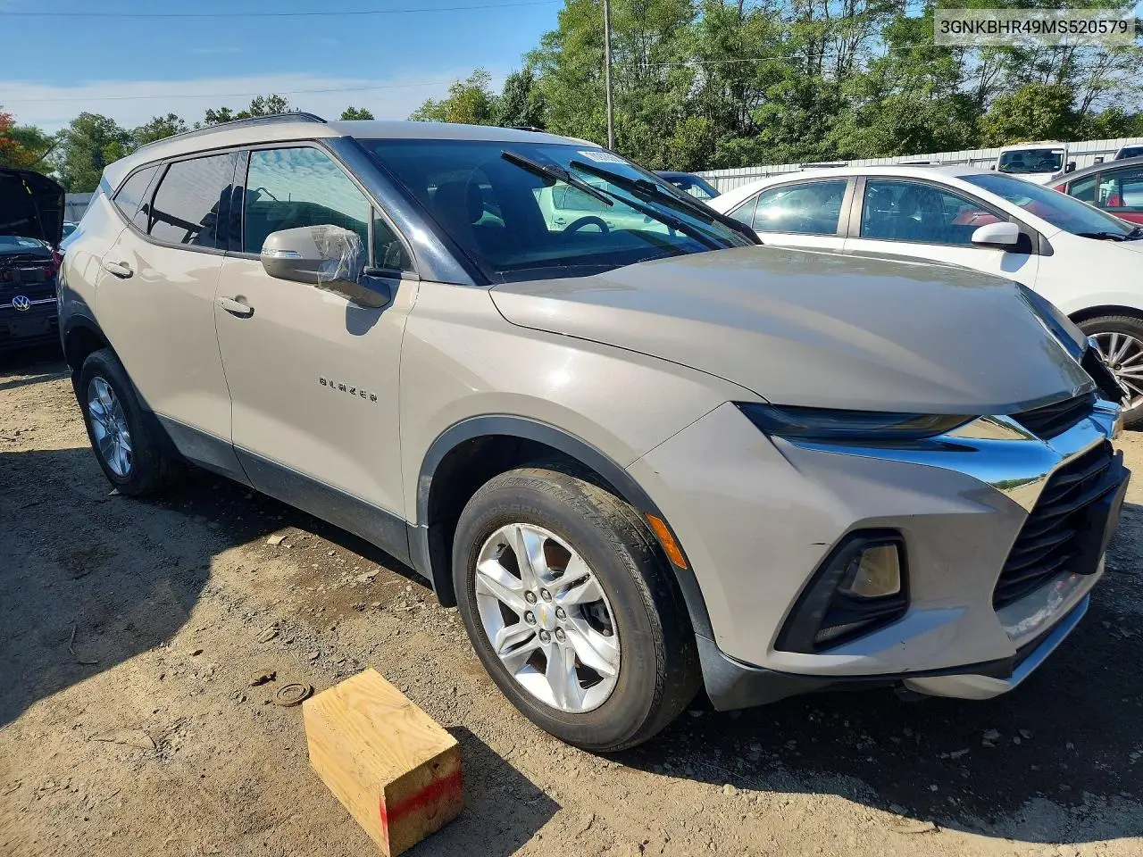 2021 CHEVROLET BLAZER VIN 3GNKBHR49MS520579 — фото 4