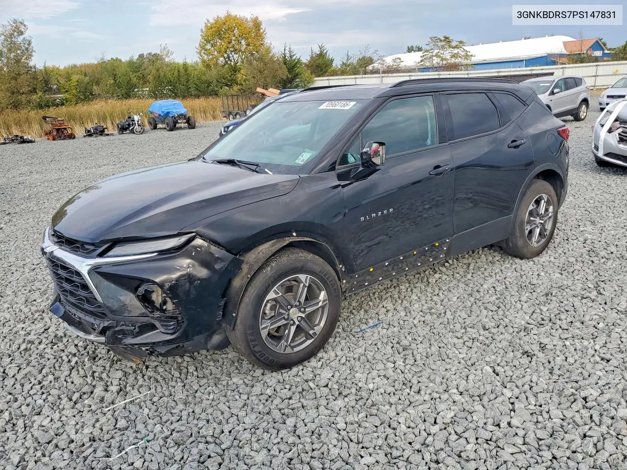 CHEVROLET BLAZER 2023, VIN 3GNKBDRS7PS147831