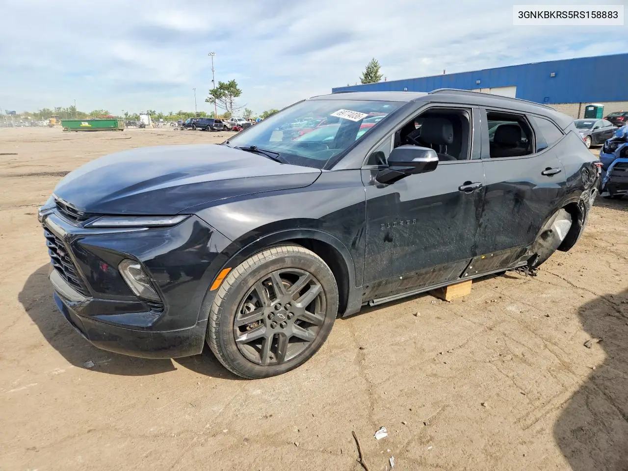 CHEVROLET BLAZER 2024, VIN 3GNKBKRS5RS158883