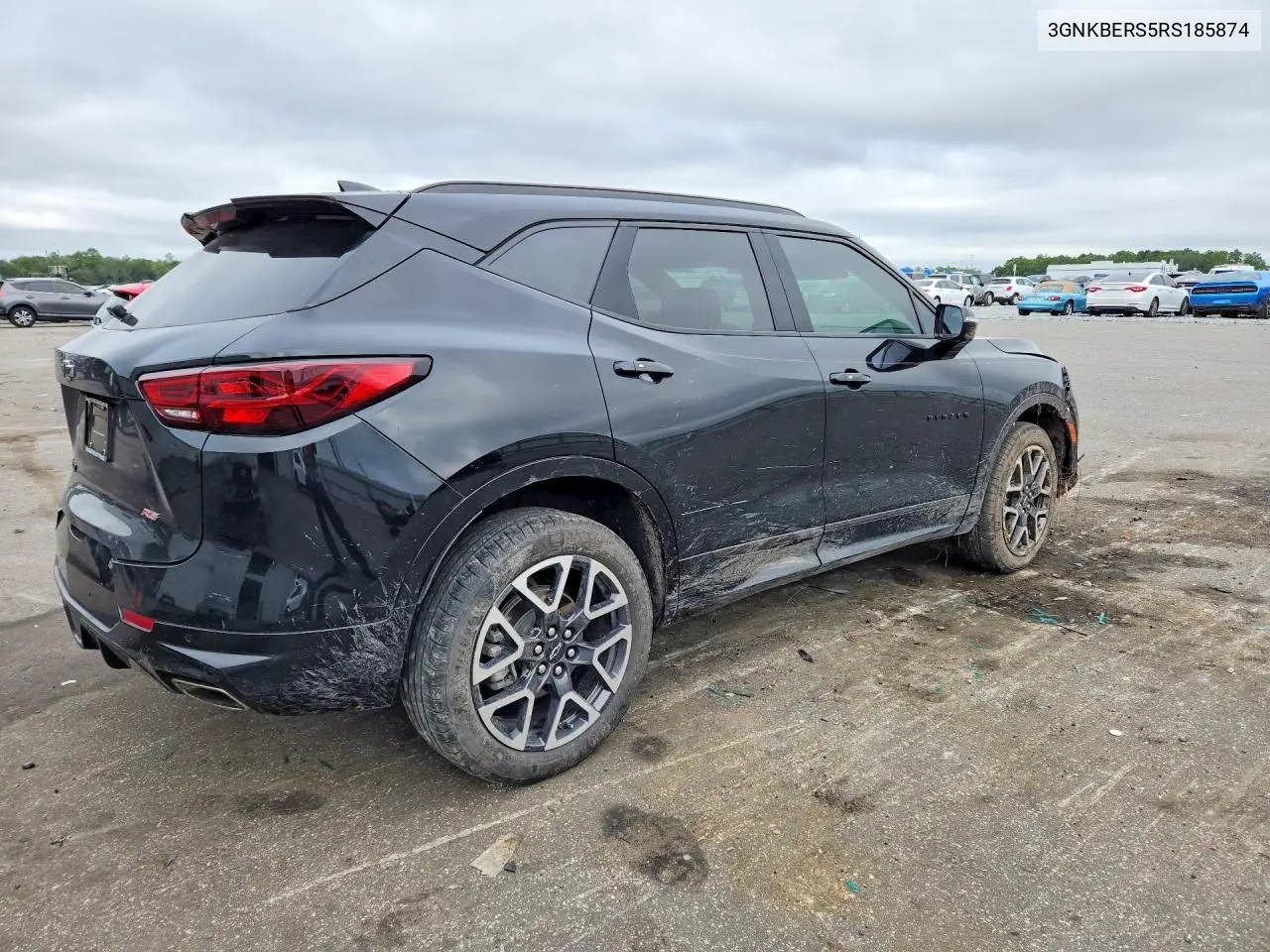 2024 CHEVROLET BLAZER VIN 3GNKBERS5RS185874 — фото 3