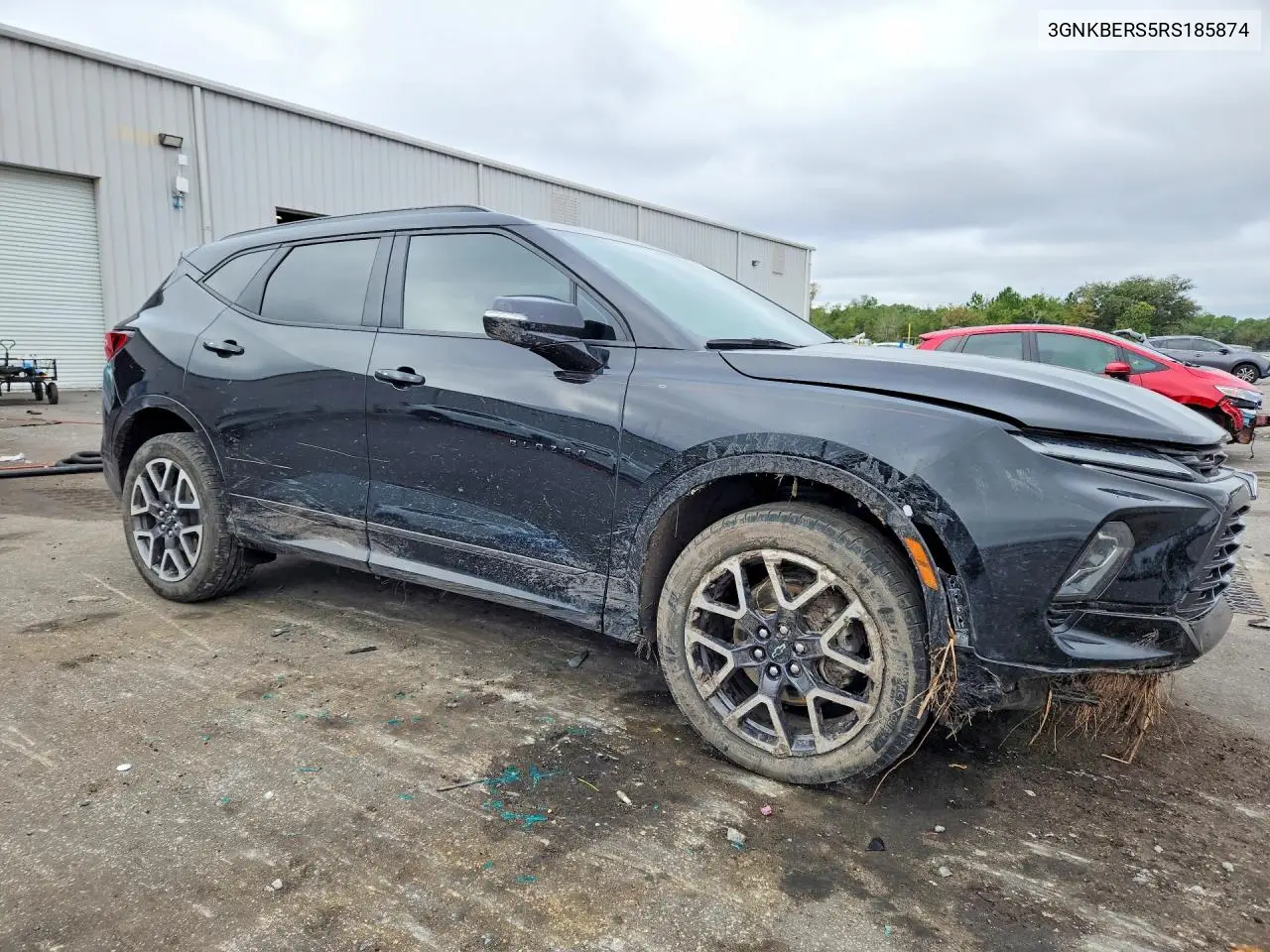 2024 CHEVROLET BLAZER VIN 3GNKBERS5RS185874 — фото 4