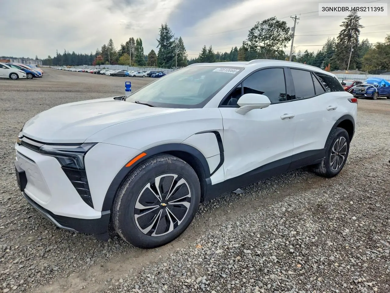 CHEVROLET BLAZER 2024, VIN 3GNKDBRJ4RS211395