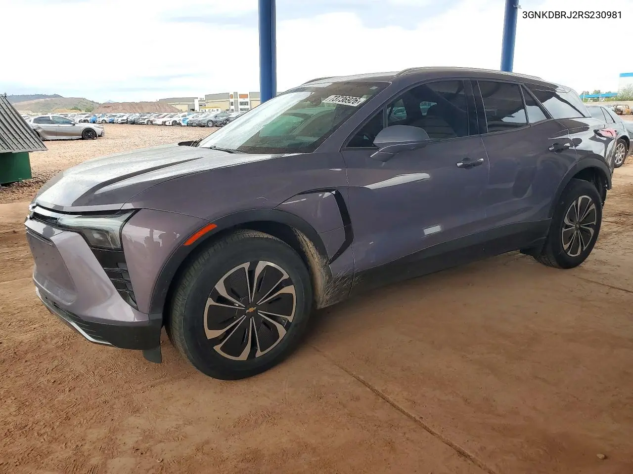 CHEVROLET BLAZER 2024, VIN 3GNKDBRJ2RS230981