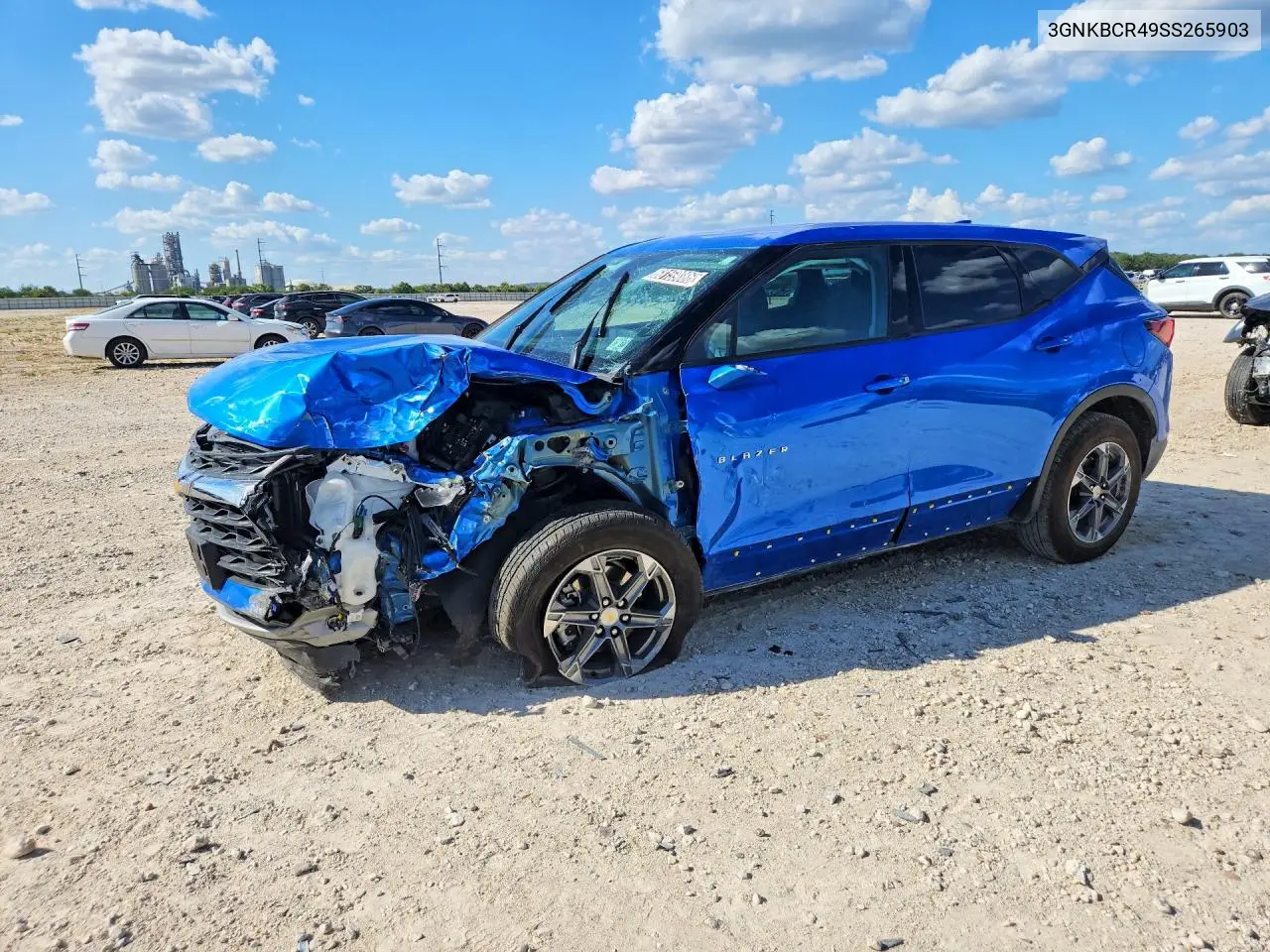 CHEVROLET BLAZER 2025, VIN 3GNKBCR49SS265903