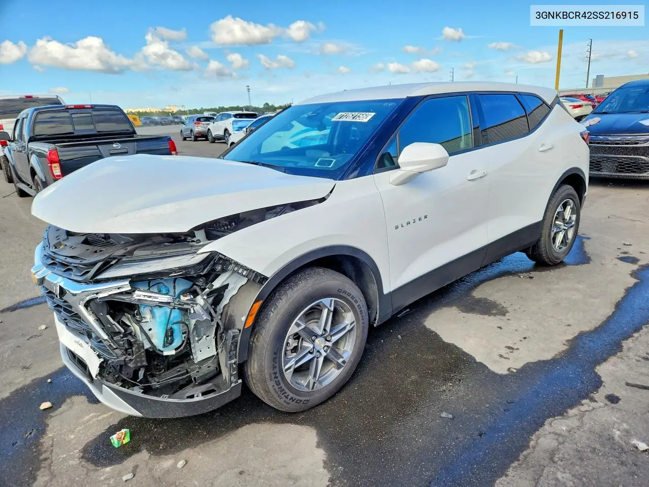 CHEVROLET BLAZER 2025, VIN 3GNKBCR42SS216915