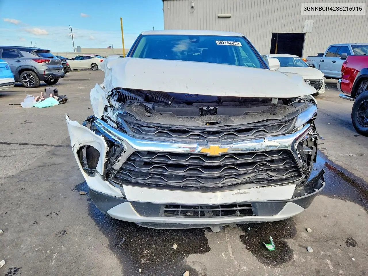 2025 CHEVROLET BLAZER VIN 3GNKBCR42SS216915 — фото 5