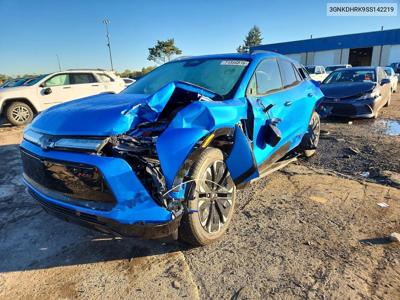 CHEVROLET BLAZER 2025, VIN 3GNKDHRK9SS142219