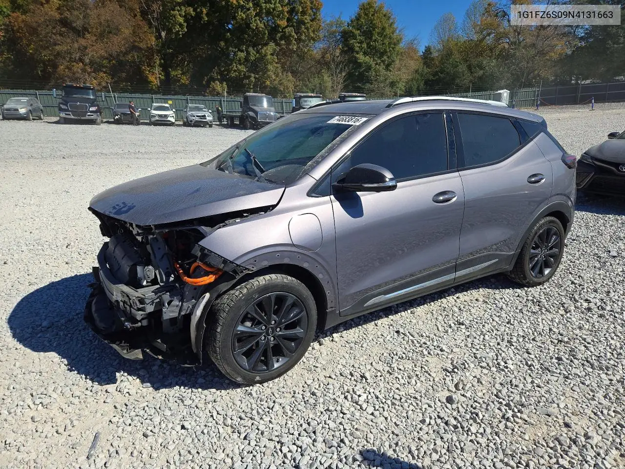 CHEVROLET BOLT EUV 2022, VIN 1G1FZ6S09N4131663