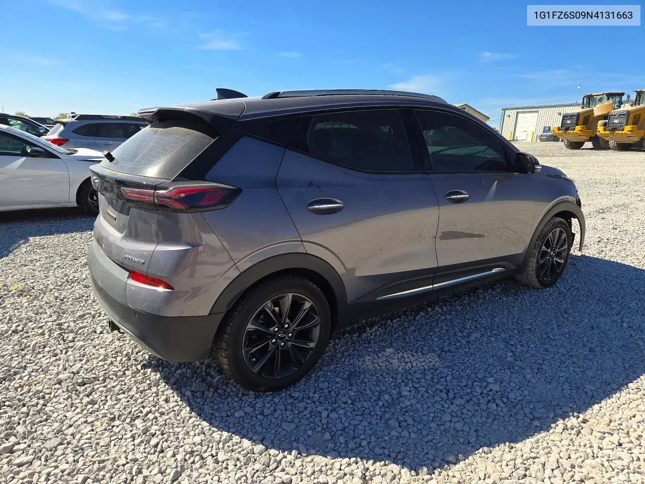 2022 CHEVROLET BOLT EUV VIN 1G1FZ6S09N4131663 — фото 3