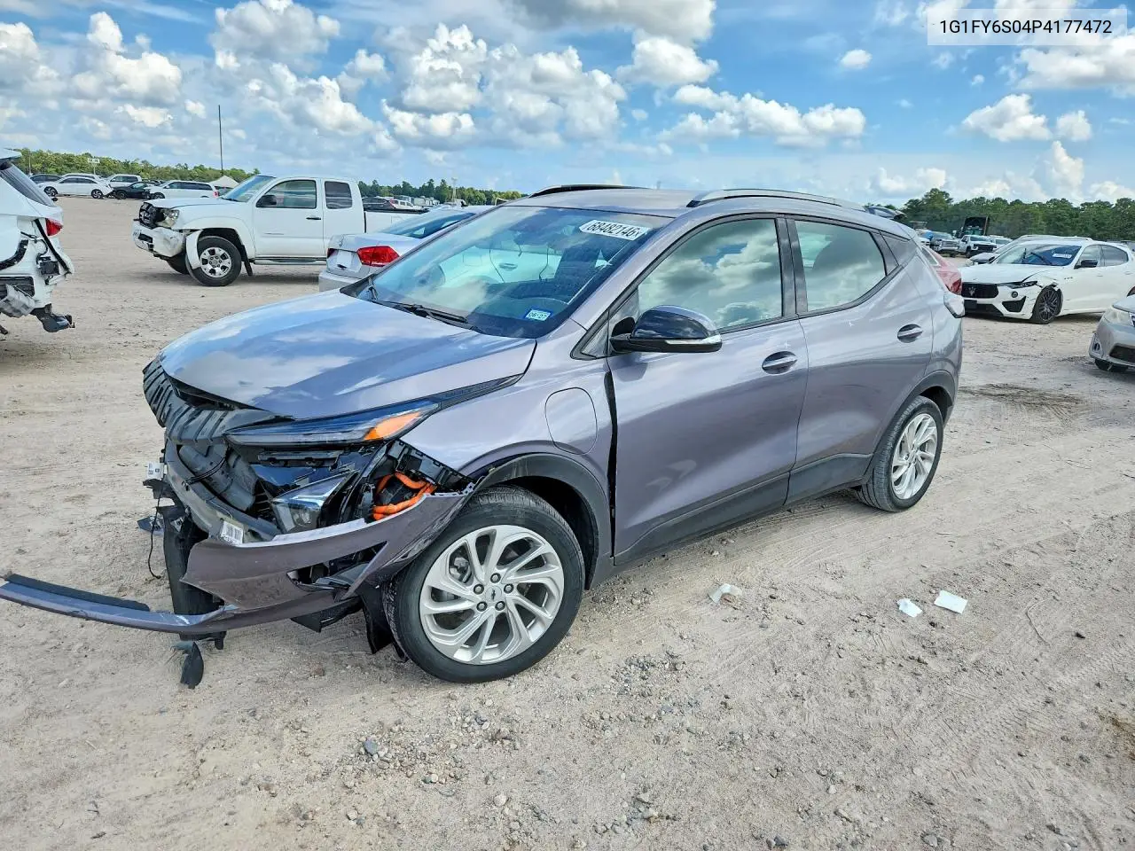 CHEVROLET BOLT EUV 2023, VIN 1G1FY6S04P4177472
