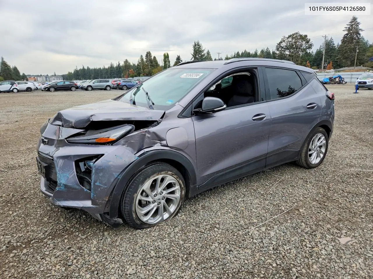 CHEVROLET BOLT EUV 2023, VIN 1G1FY6S05P4126580