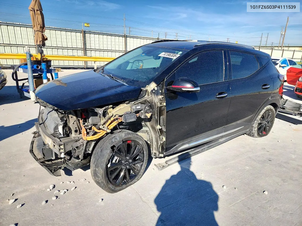 CHEVROLET BOLT EUV 2023, VIN 1G1FZ6S03P4111539