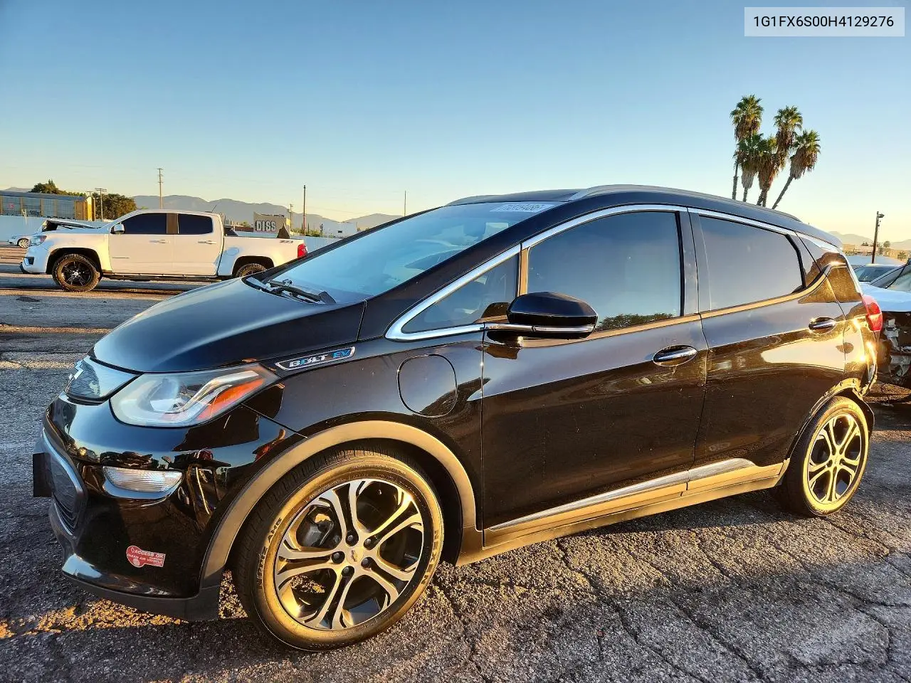 CHEVROLET BOLT 2017, VIN 1G1FX6S00H4129276